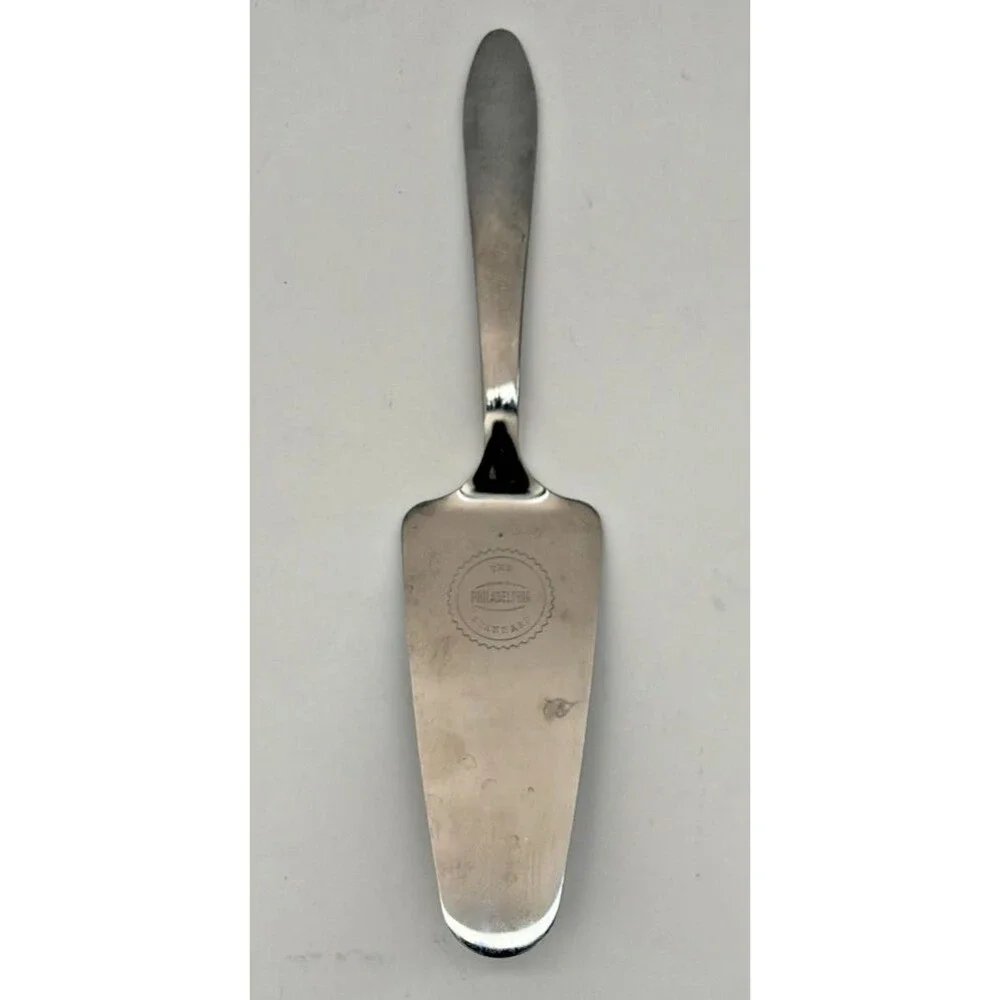 Vintage Philadelphia Standard Cheesecake Server Stainless Steel Cake Pie Promo